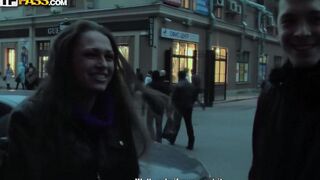 A real pick-up with a Russian girl