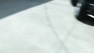 Blonde beauty Blair Summers enjoys outdoor public sex