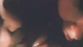 A sperm lover gets a vintage blowjob in an FFM scene