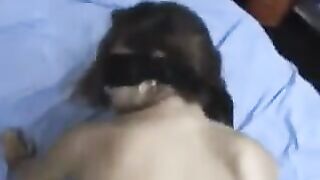 A deep point was in the hands of a bent girlfriend