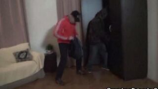 Sex of grandfather, grandson and grandmother in one hole