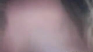 A smiling girl with big natural boobs asks to fuck her