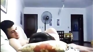 In the evening, as usual, they decided to enjoy intimate moments on the couch