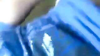 I took out the bolt from my underpants and began to masturbate it with my fingers