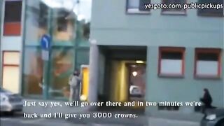 The friend led to a stranger and he made a blowjob