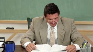 The student received a good mark from the teacher for blowjob