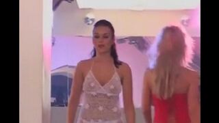 Sexy models have an orgy after showing their skills in a captivating show