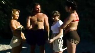 An Asian chick got fucked on the tennis court with incredible passion