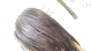 First-person sex with a pretty young brunette who has never had sex before