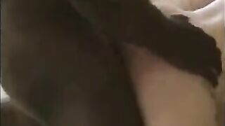 Babe has a bath, then she gets fucked by her husband and his friend