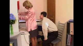 A mother fucked hard by her son in this intense Russian scene