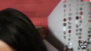 A man fucked her beloved, showcasing beautiful big tits