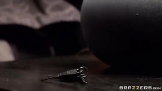Bought a new toy and attached it to the bed, girl was fucked