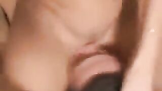 Sat on his face and forced him to lick her pussy