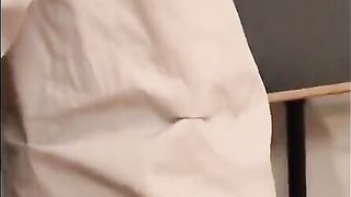 The teacher forced the student to lick her pussy or he would have failed the exam