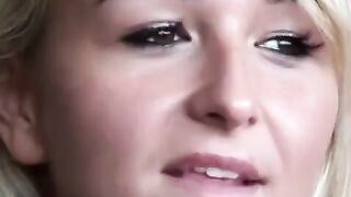 She got her ass hole filled with cum and sperm - homemade style