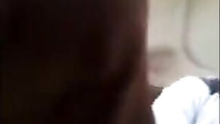 The man showed his impressive dick to a beautiful girl