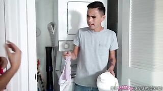 Hahaha… You’re Sniffing My Panties Pervert! - Asian - Cowgirl