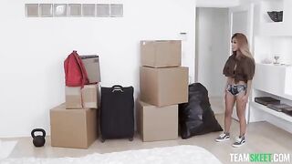 Exxxtra Small Mover - Tiny slut gets her pussy railed