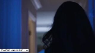 Suttin, in sexy underwear, fulfills the wildest fantasies of her fan