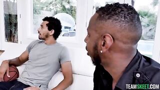 Our Tutor Knows Best - interracial FMM threesome
