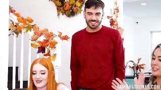 A Thanksgiving tie breaker with a fiery redhead twist