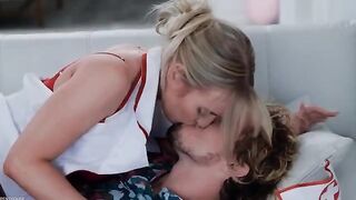 Nurses took off their pants and started to fuck with each other