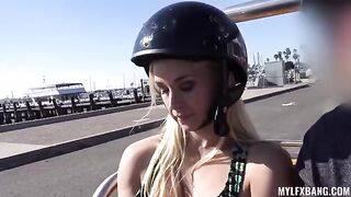 The Wild Blonde - sexy sex after a night out in the club