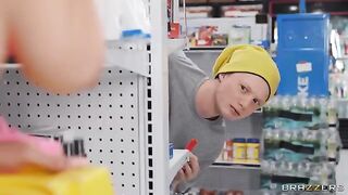 Bodega Bro Unlocks Unimaginable Accomplishment - Jordyn Falls, Gaby Ortega / Brazzers