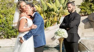 BrideZZilla: A Fuckfest At The Wedding part 3 - hot bride gets banged hard in stockings