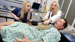 A hospital is the place for the sick, but not for this hot nurse