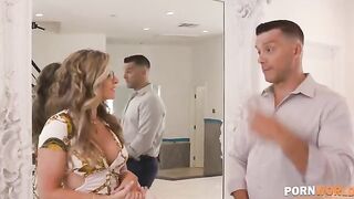 The busty mature Cory Chase fucked in her ass hole by a real estate agent