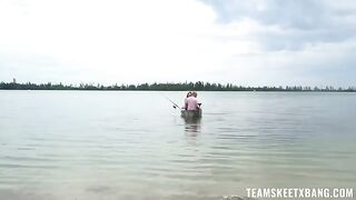 I caught a cock outdoors in a steamy POV scene