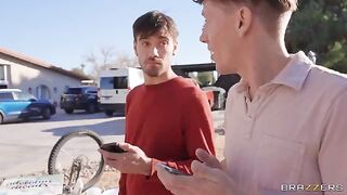 Day of Debauchery: Part 2 - glasses girl sucks dick on the street