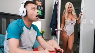 This girl loves when the guys finish inside her