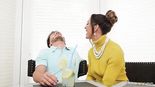 Suburban woman gets her classy needs fulfilled through intense passion