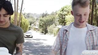 Lil Humper Gang banged hot MILF in a steamy threesome