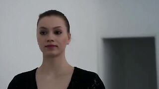 Anal sex in the dance studio is enjoyed by the adult