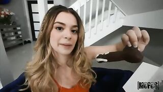Molly has a small pussy, perfectly licked by her boyfriend
