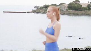 The guy fucked a girl in the pool and came right on her face