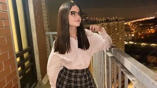 Why not have sex with a stunning view of the city?