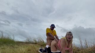 Outdoor sex adventure of a Pinay couple in a forest area