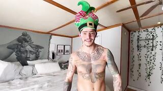 Christmas creampie with exclusive Angelrawww action