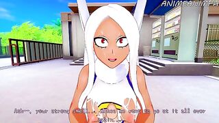 My Hero Academia Mirko gets a new awesome costume in this scene
