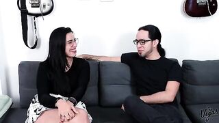Kylei’s first porn video! Follow us @kyleiellish and @vegasofcrowley, a hot Latina debut