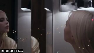 Two ski girls Jia and Like compete for the same cock in a steamy scene
