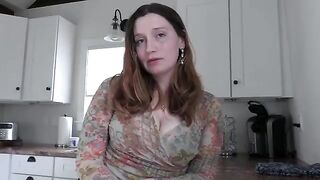 Stepmom gave her stepson a blowjob on his birthday in a taboo scene