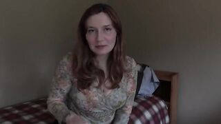 Stepmom gave her stepson a blowjob on his birthday in a taboo scene