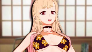 Marin Kitagawa is a character from the anime "My Dress up Darling"