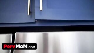 Mischievous stepson can't control his urges, so he asks for help from his stepmom